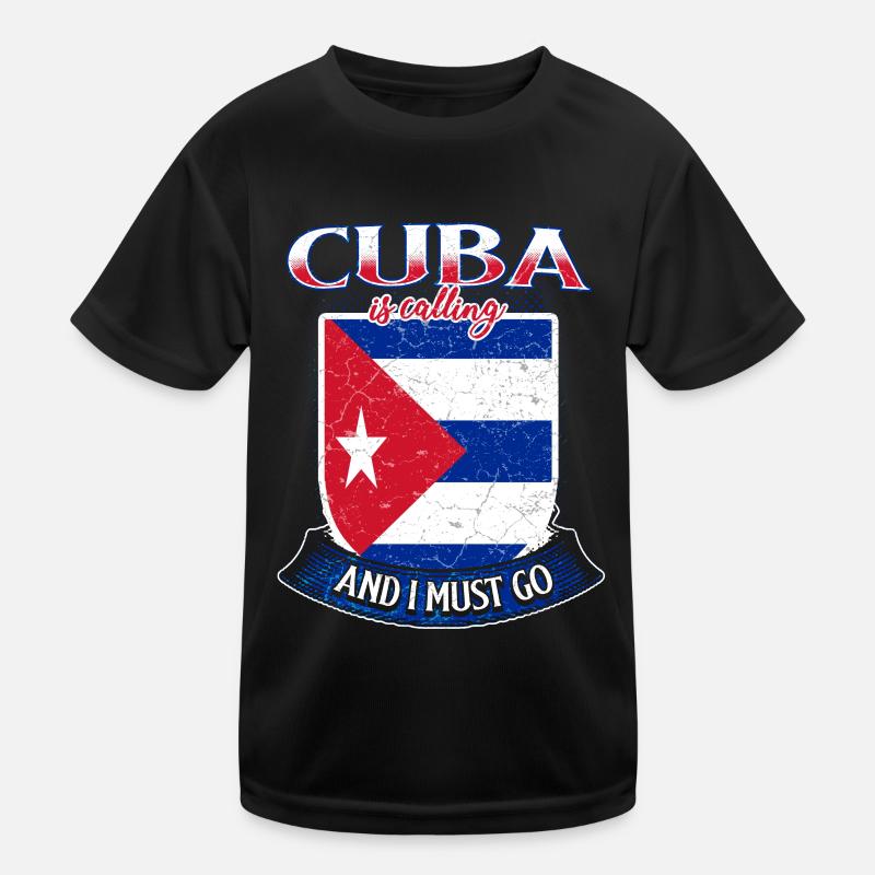 Kuba Kinder Funktions-T-Shirt