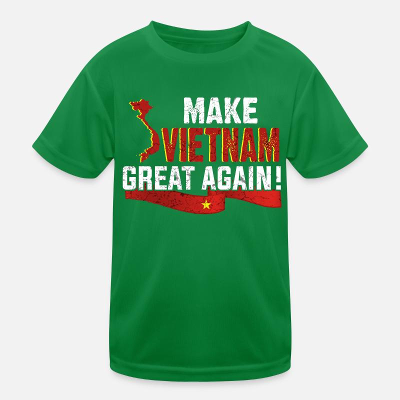 Make Vietnam great again Kids Functional T-Shirt