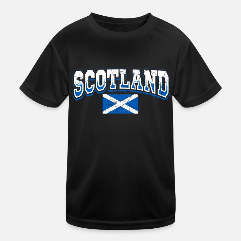 Scotland Kids Functional T-Shirt