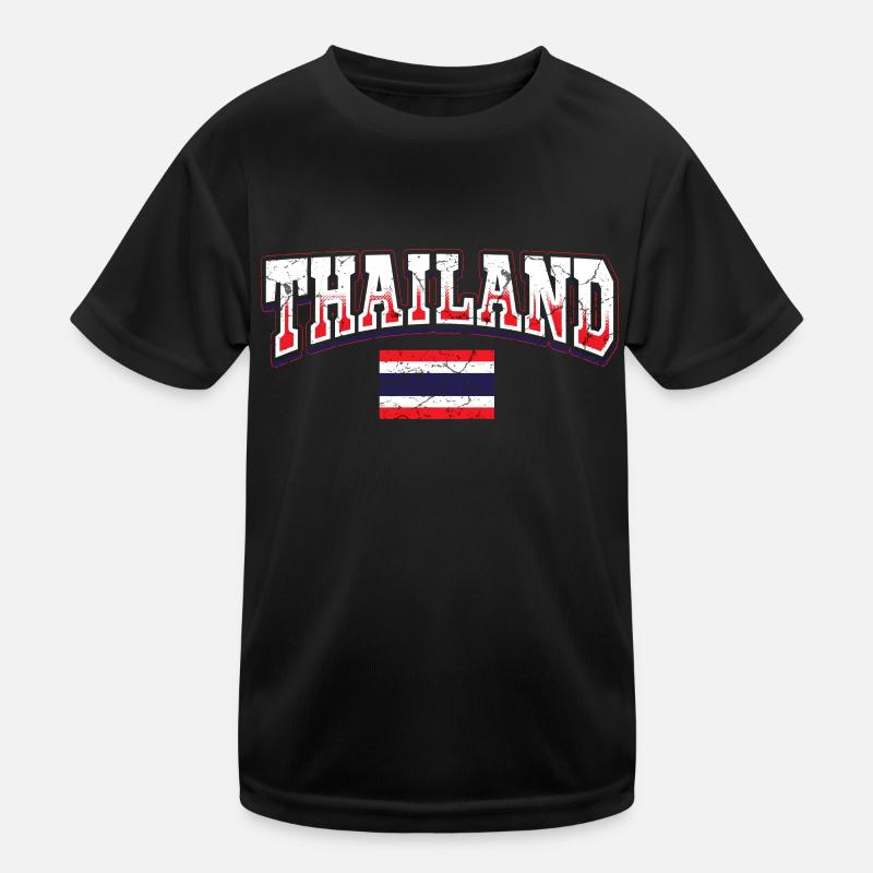Thailand Kinder Funktions-T-Shirt