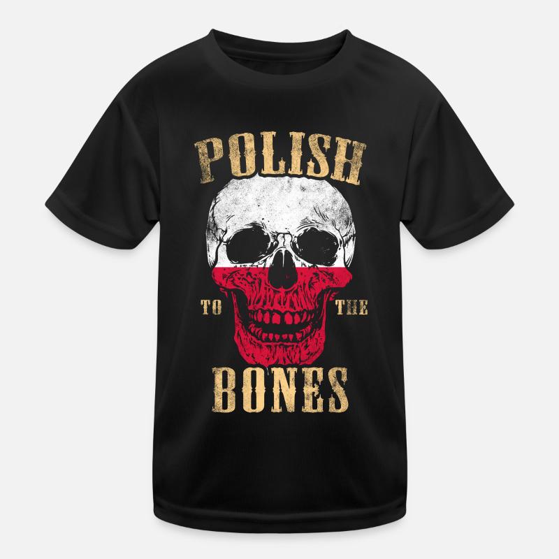 Polish to the bone Kids Functional T-Shirt