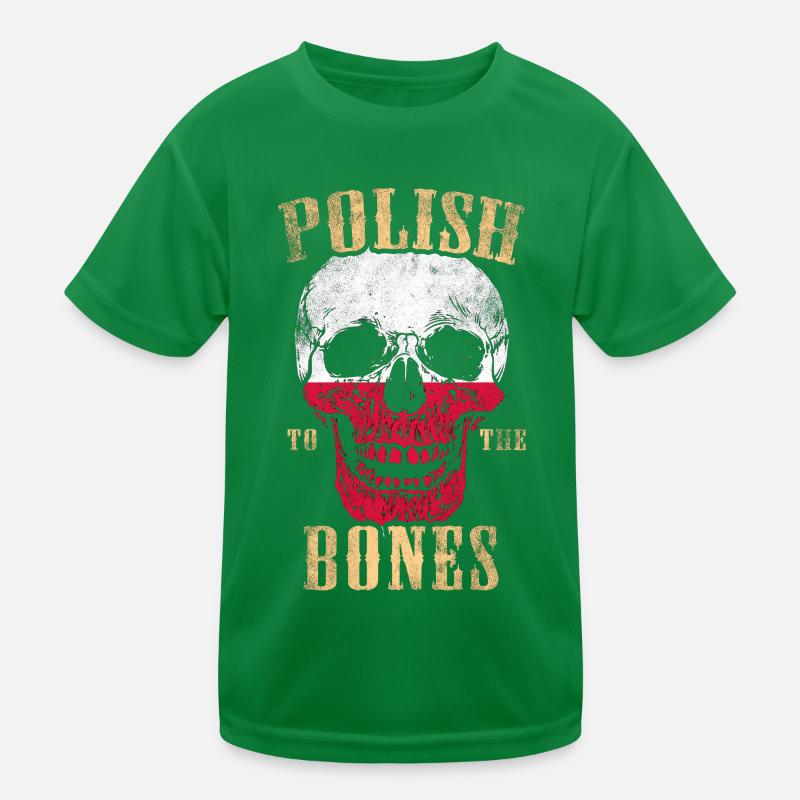 Polonais jusqu’aux os T-shirt sport Enfant