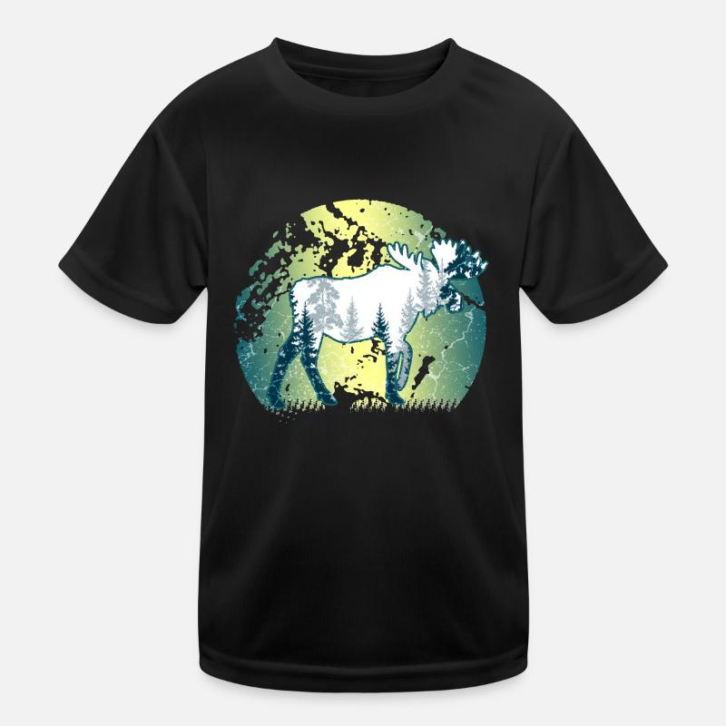 Moose Kids Functional T-Shirt