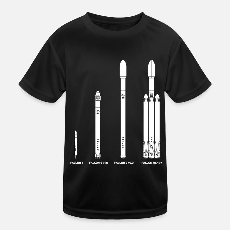 Falcon Rocket Evolution Kids Functional T-Shirt