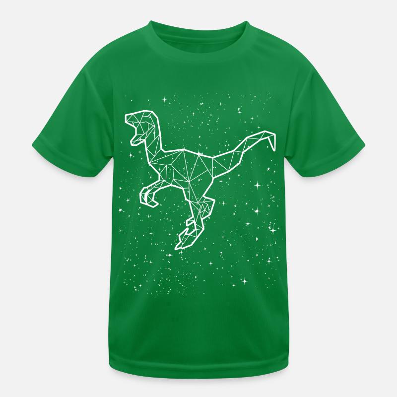 Velociraptor Raptor Dinosaurier Sternzeichen Kinder Funktions-T-Shirt