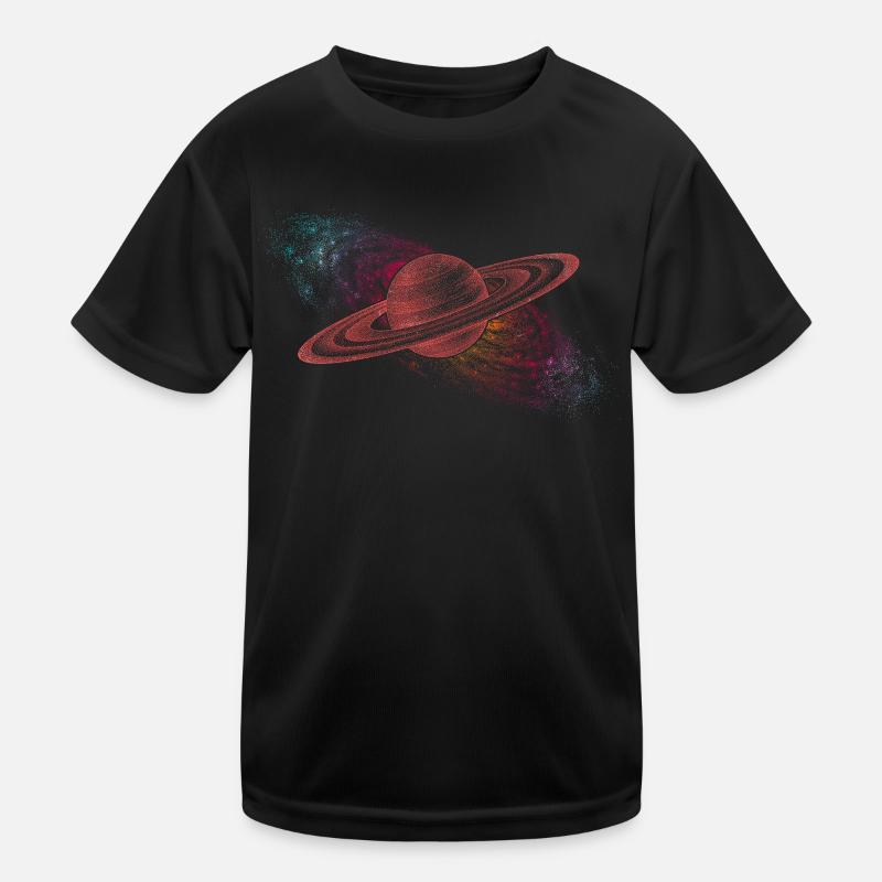 Saturne Planète T-shirt sport Enfant