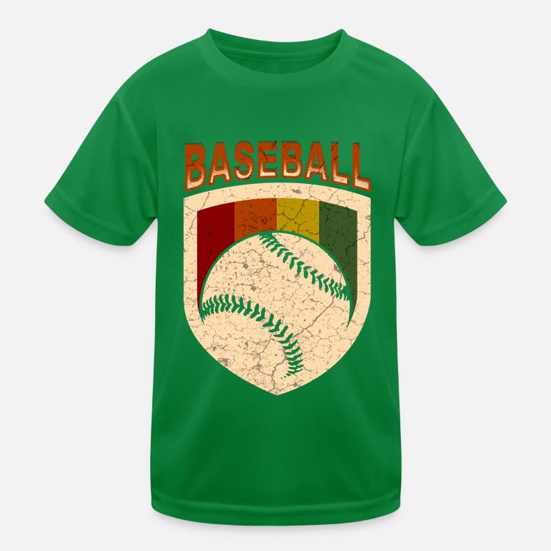 Baseball Kids Functional T-Shirt