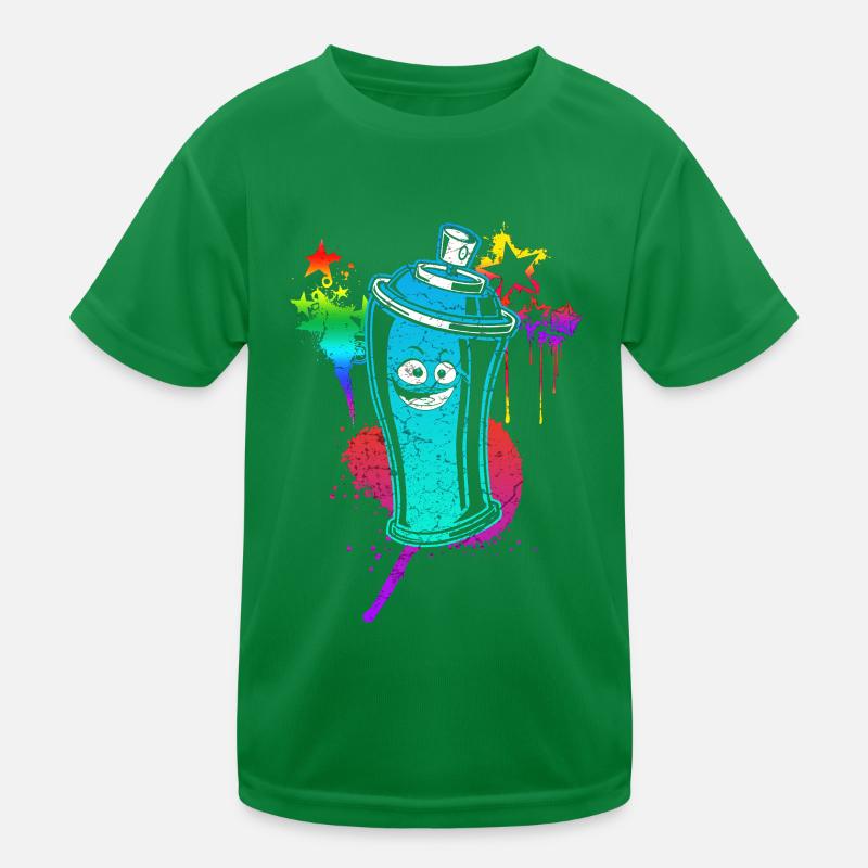Graffiti Kinder Funktions-T-Shirt