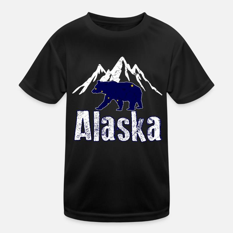 Alaska Kinder Funktions-T-Shirt