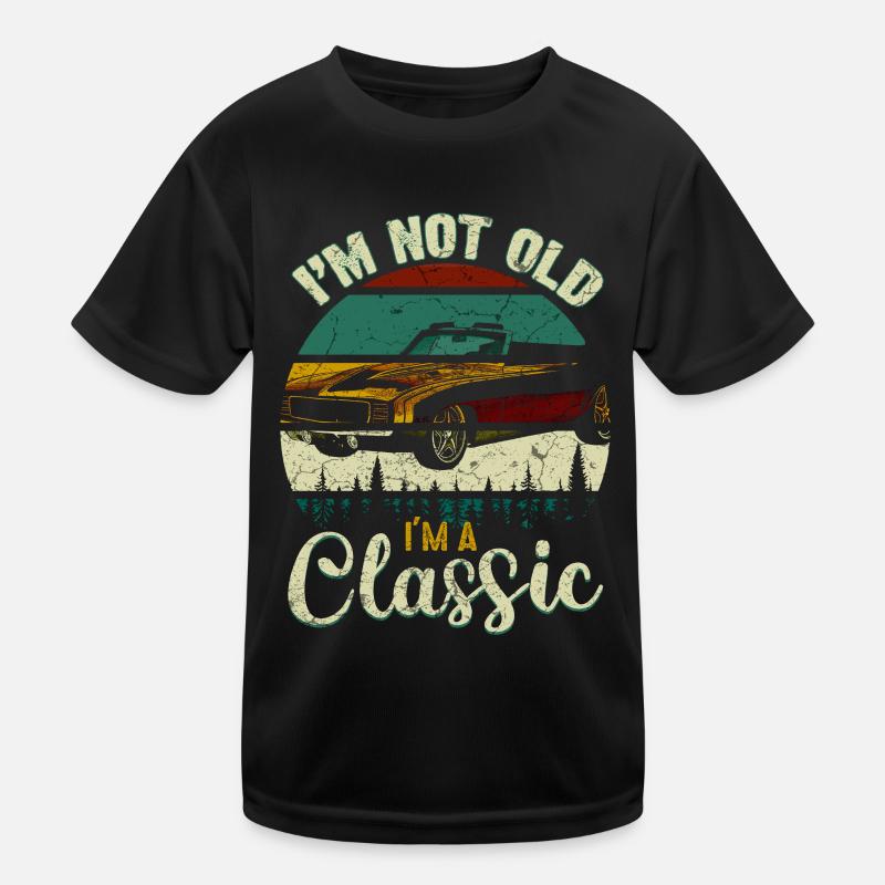 Voitures classiques T-shirt sport Enfant