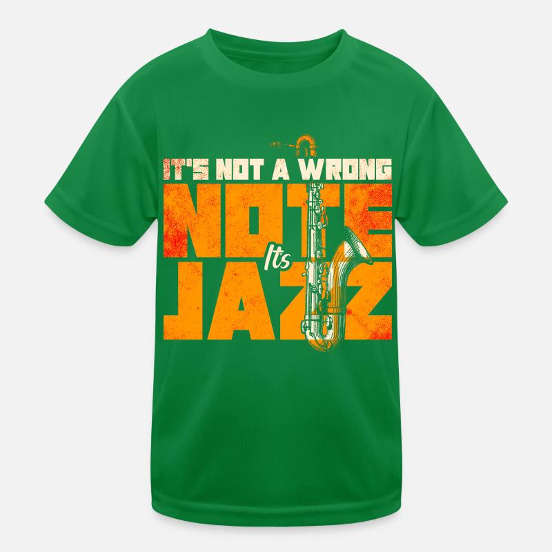 Musique jazz T-shirt sport Enfant