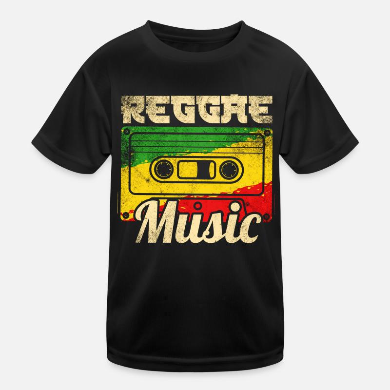Reggae Musik Kinder Funktions-T-Shirt
