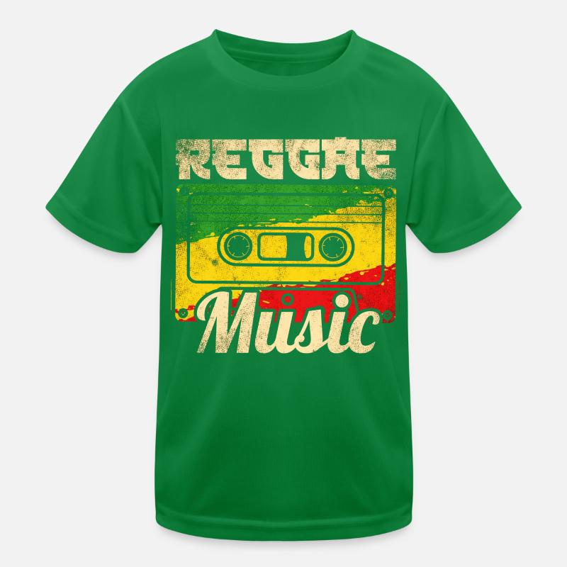 Reggae Music Kids Functional T-Shirt