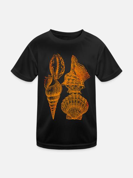 Mussels - Kids Functional T-Shirt - black - Front