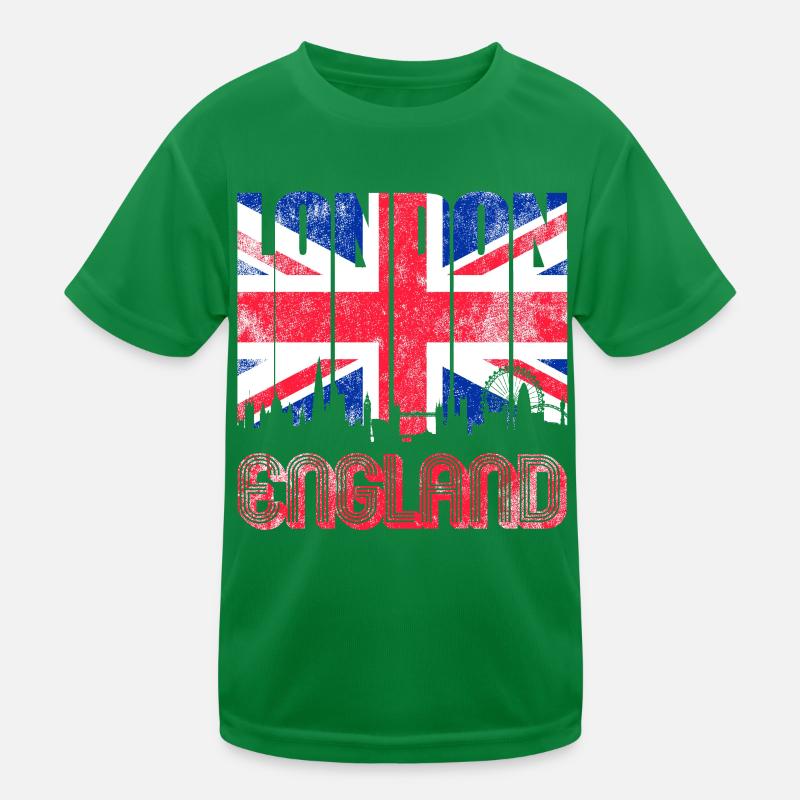 Londres Skyline Angleterre Royaume-Uni T-shirt sport Enfant