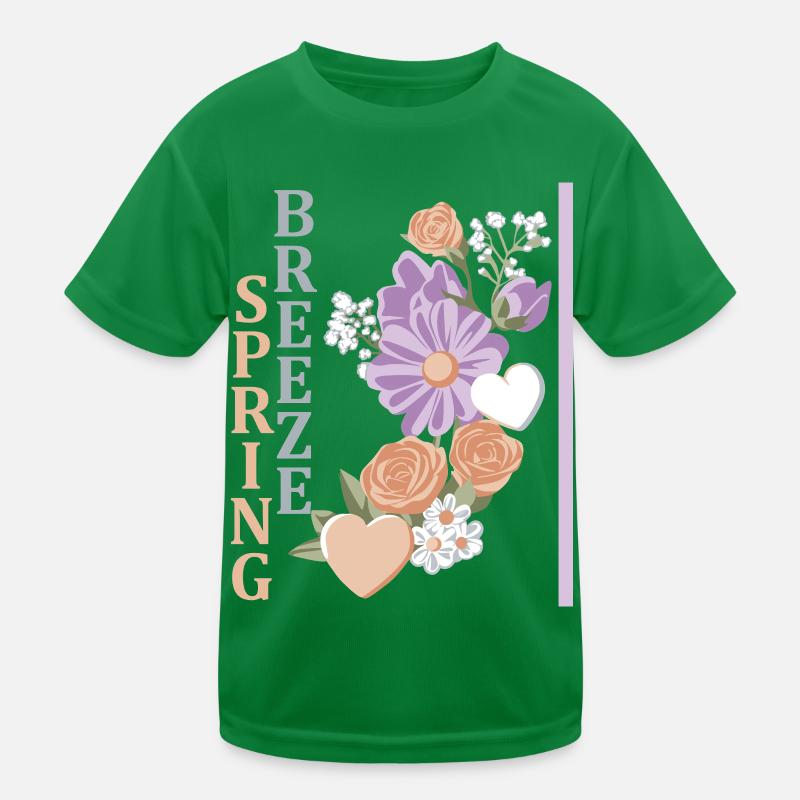 Spring Breeze Kids Functional T-Shirt