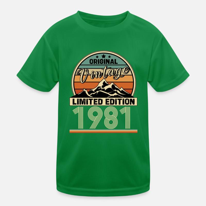1981 Kids Functional T-Shirt