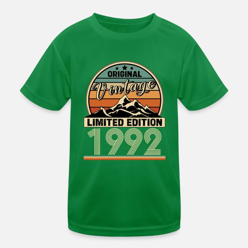 1992 Kinder Funktions-T-Shirt