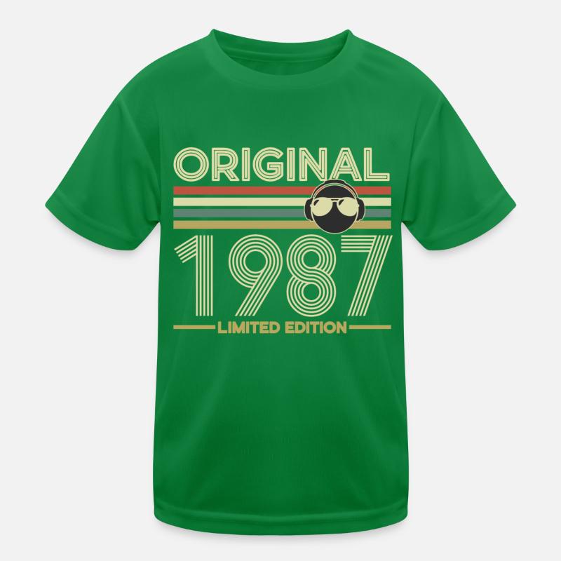 1987 Kinder Funktions-T-Shirt