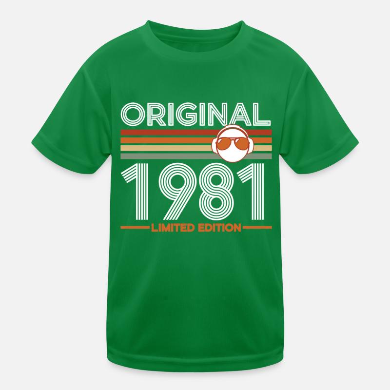 1981 T-shirt sport Enfant