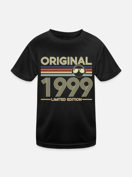 1999 - T-shirt sport Enfant - noir - Devant