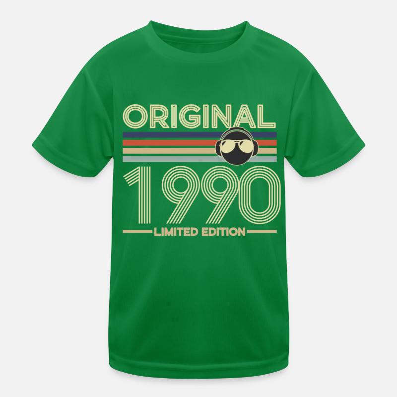 1990 Kinder Funktions-T-Shirt