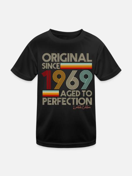 1969 - T-shirt sport Enfant - noir - Devant