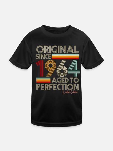 1964 - T-shirt sport Enfant - noir - Devant