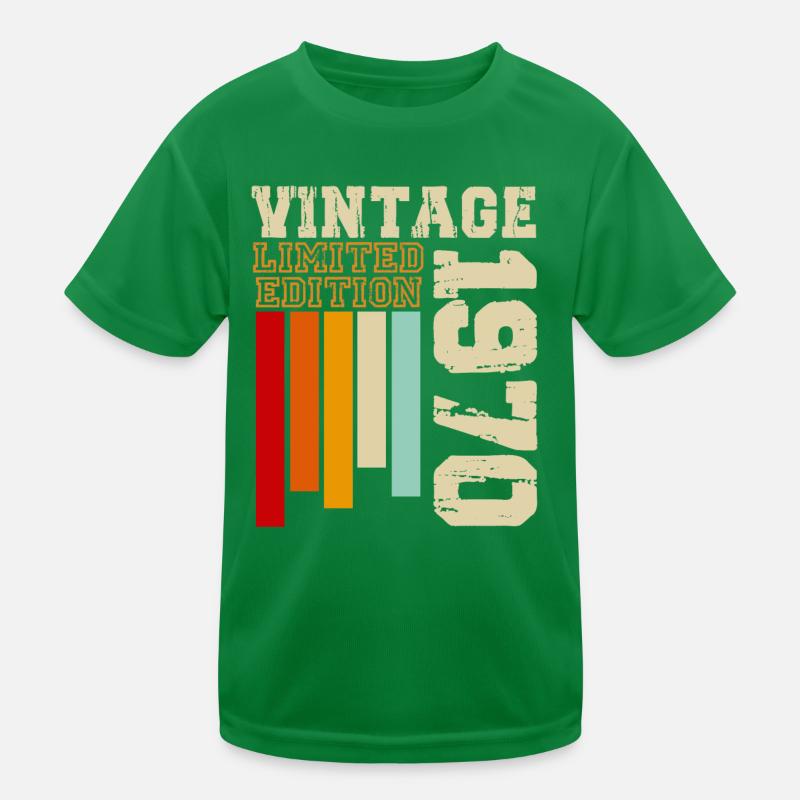 1970 Kinder Funktions-T-Shirt