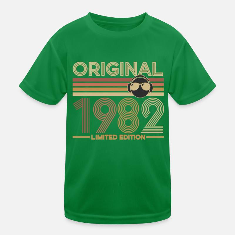 1982 Kinder Funktions-T-Shirt