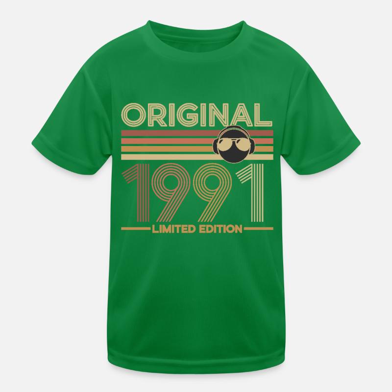 1991 Kinder Funktions-T-Shirt