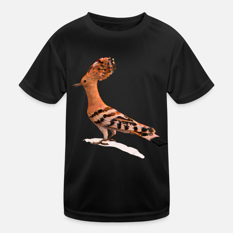 Illustration d’oiseau huppe T-shirt sport Enfant