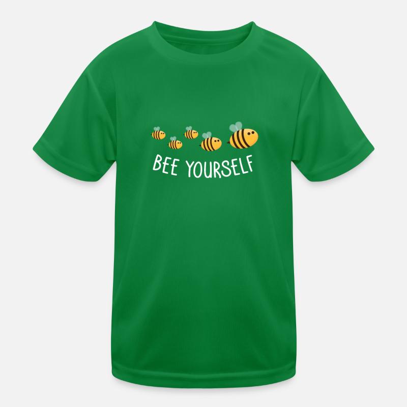 Bee yourself T-shirt sport Enfant