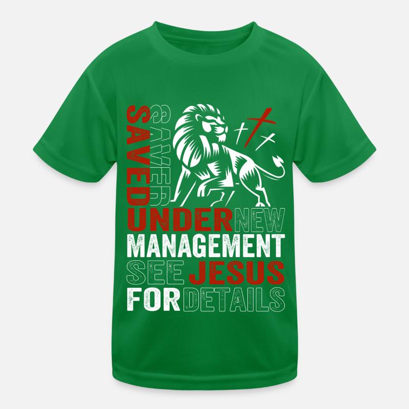 Jésus-Christ - Sauvé par Jésus - Chrétien T-shirt sport Enfant