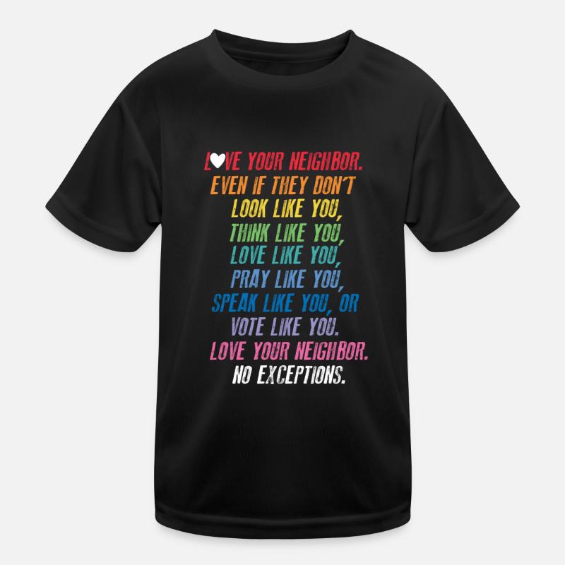 Tolérance T-shirt sport Enfant