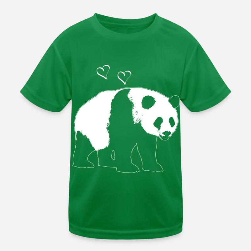 Panda Giant Bear Cute Kids Functional T-Shirt