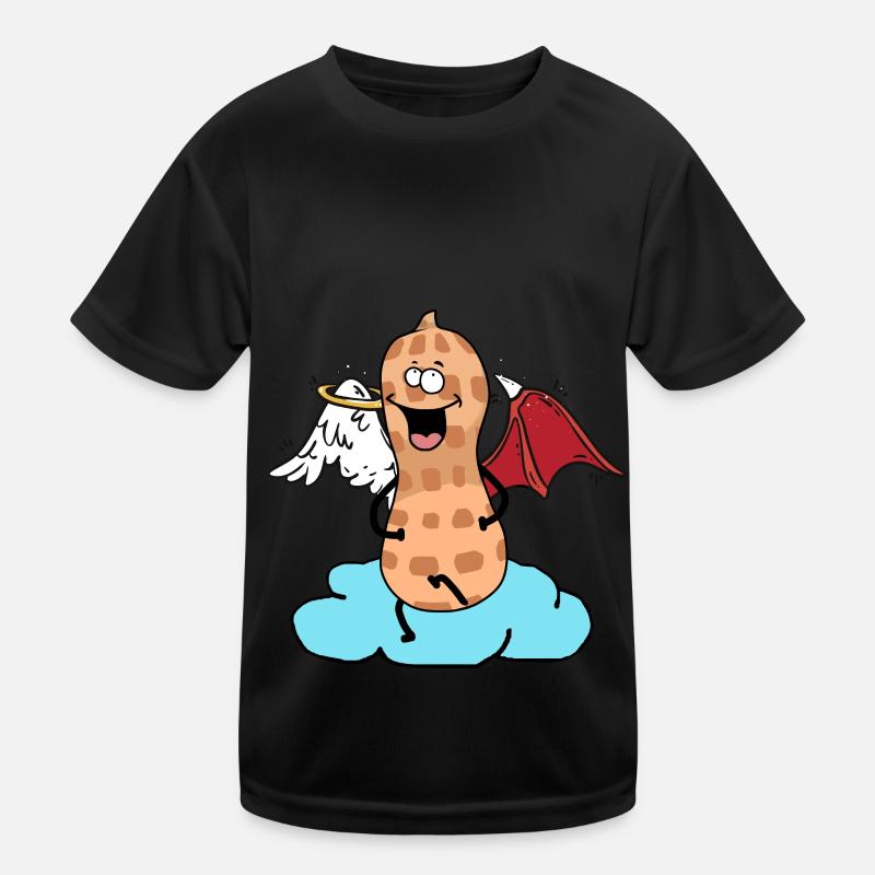 Celestial Peanut Angel Little Devil Cloud Nut Kids Functional T-Shirt