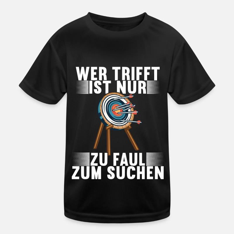 Bogenschiessen Bogensport Bogenschütze Archery Kinder Funktions-T-Shirt