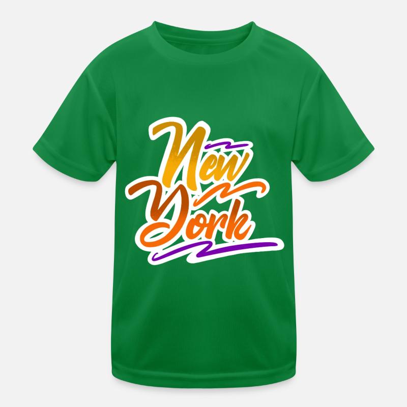 New york Kinder Funktions-T-Shirt