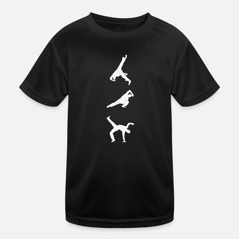 Capoeira Martial Arts Martial Arts Acrobatics Kids Functional T-Shirt