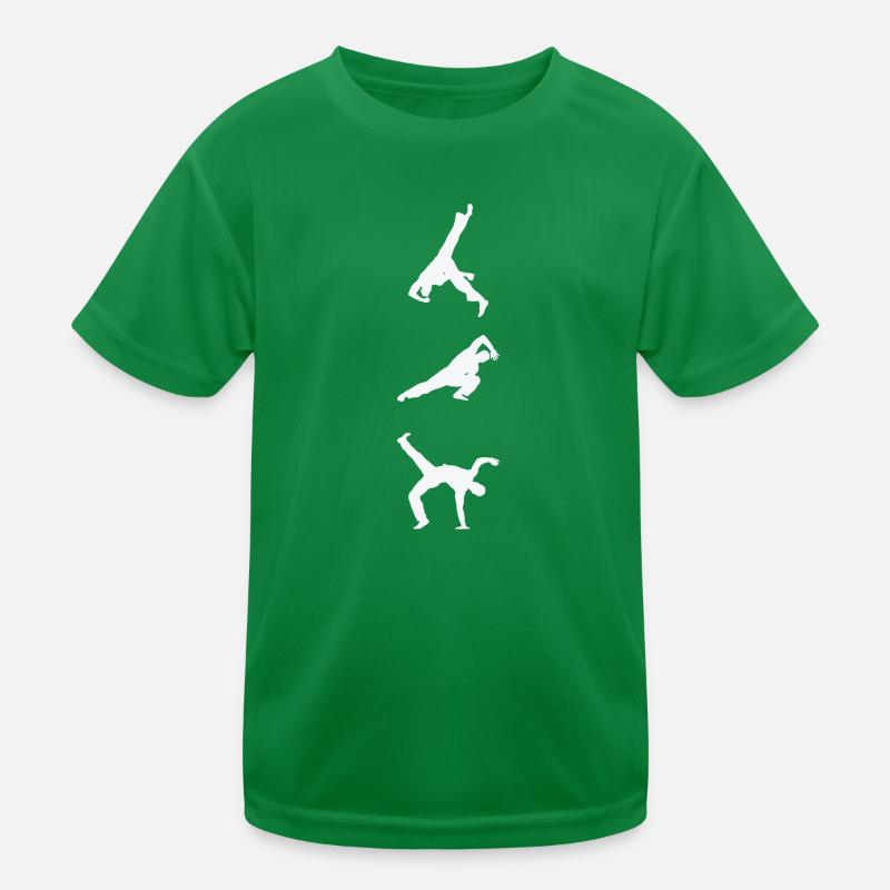 Capoeira Kampfkunst Kampfsport Akrobatik Kinder Funktions-T-Shirt