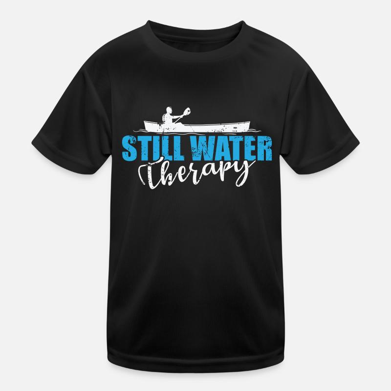Still Water Therapy Kajak Paddelboot Kinder Funktions-T-Shirt
