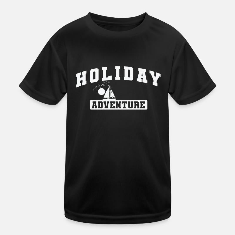 Vacances Aventure Vacances Loisirs Vacances T-shirt sport Enfant
