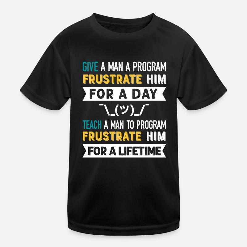 Programmeur Humour Coding Blagues Développeur T-shirt sport Enfant