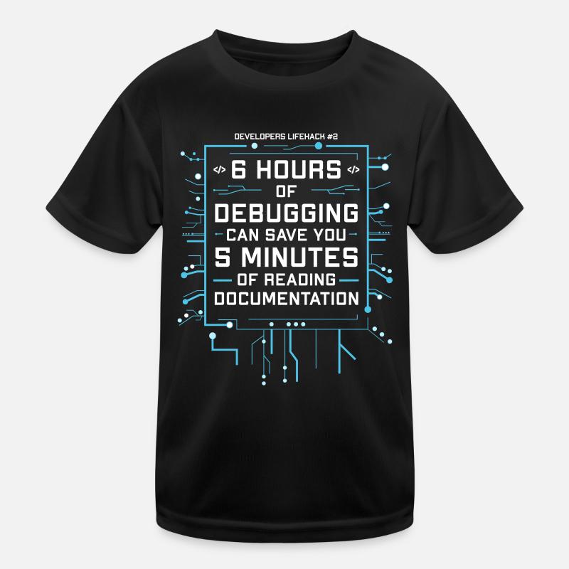 Programmeur Humour Coding Blagues Développeur T-shirt sport Enfant