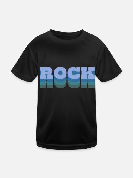 Géologie - T-shirt sport Enfant - noir - Devant