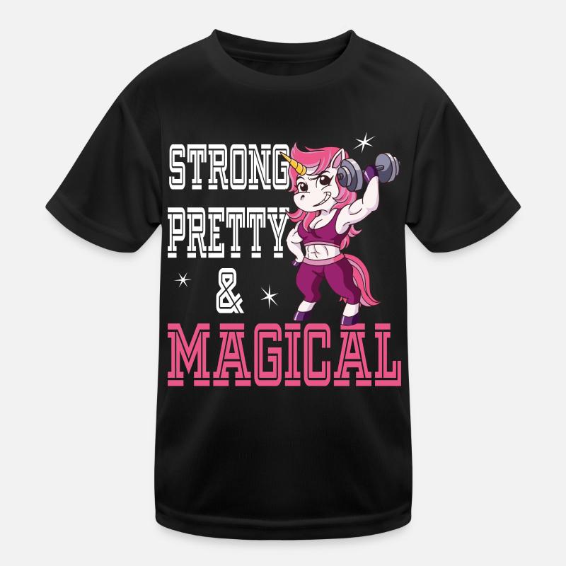 Strong Pretty and Magical Kinder Funktions-T-Shirt