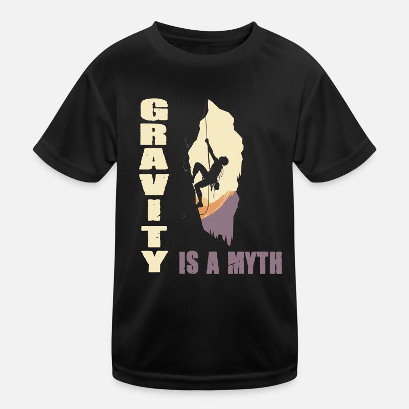 Gravity is a Myth Kinder Funktions-T-Shirt