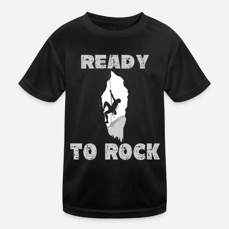 Ready to Rock Kinder Funktions-T-Shirt