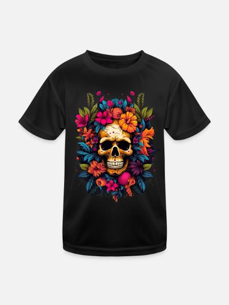 Tropical Island Vacation Strandbar für Urlauber - Kinder Funktions-T-Shirt - Schwarz - Vorne